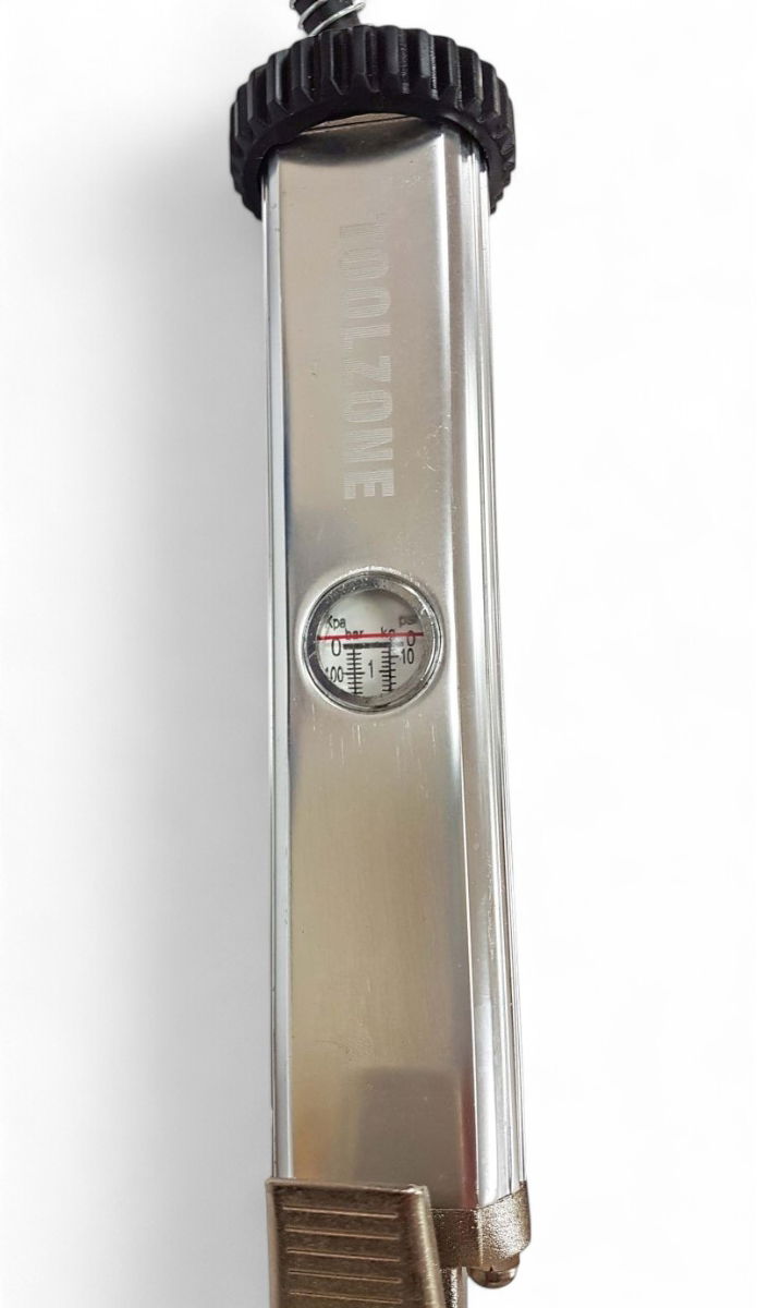 TYRE INFLATOR FORECOURT 0-160 psi ALUMINIUM BODY WITH GAUGE - TOOLZONE KDPAT103 thumbnail 5