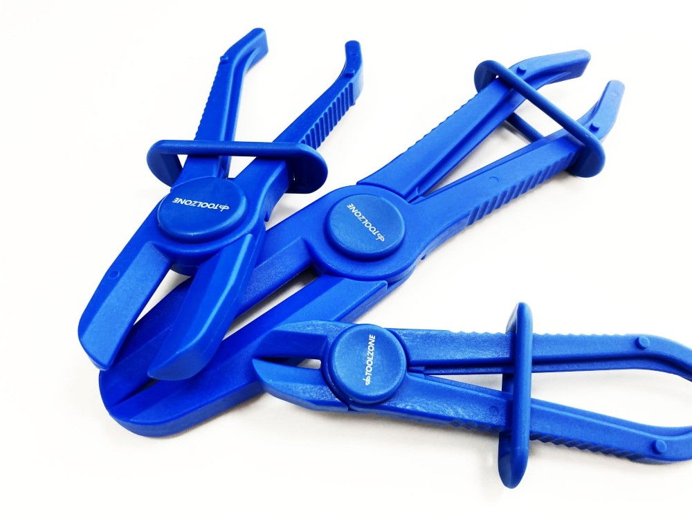 HOSE CLAMP PLIER SET 3pc FOR COOLANT FUEL AND VACUUM HOSES - TOOLZONE KDPAU004 thumbnail 5