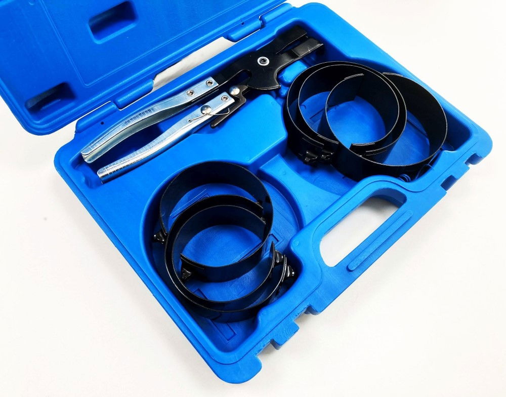 PISTON RING COMPRESSOR SET 7pc 73-111mm WITH PLIER - TOOLZONE KDPAU007 thumbnail 10