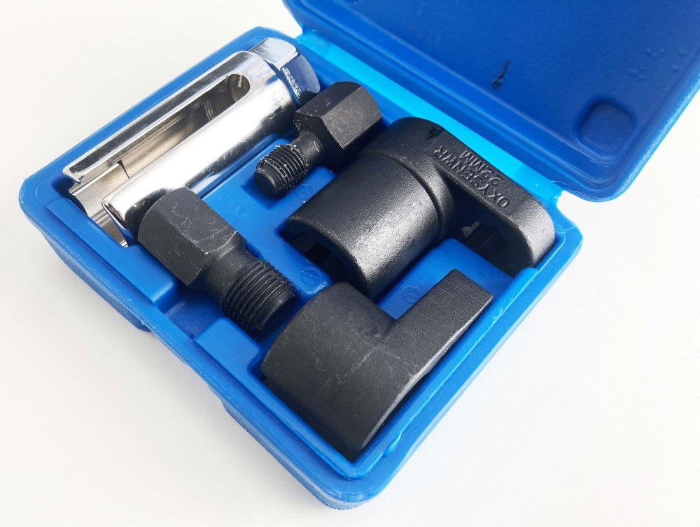 OXYGEN SENSOR AND THREAD CHASER SET 5pc INCLUDES 22mm SOCKETS - TOOLZONE KDPAU009 thumbnail 4