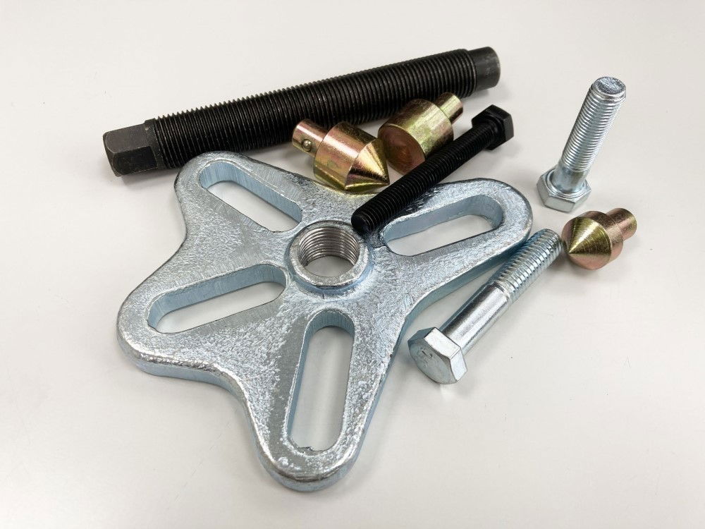 HARMONIC BALANCE PULLER SET 46pc FOR PULLEYS AND STEERING WHEELS - TOOLZONE KDPAU015 thumbnail 6