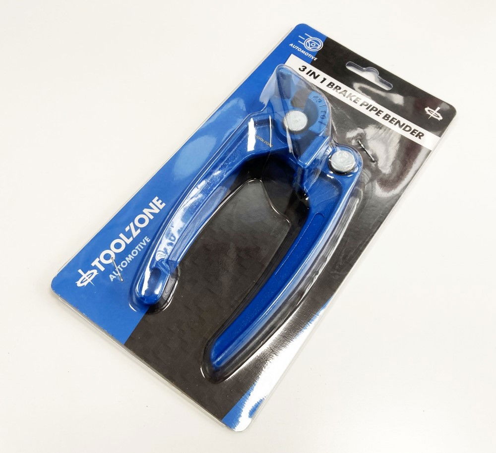 BRAKE PIPE BENDER 3 IN 1 3mm 4.75mm 6mm ALUMINIUM ALLOY - TOOLZONE KDPAU031 thumbnail 2