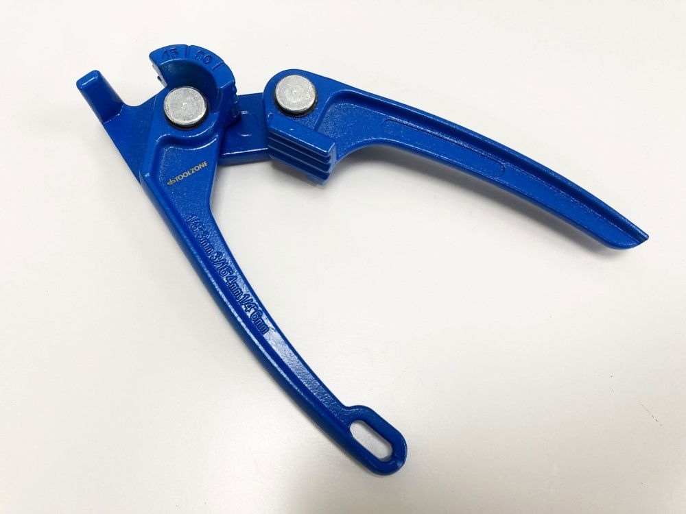BRAKE PIPE BENDER 3 IN 1 3mm 4.75mm 6mm ALUMINIUM ALLOY - TOOLZONE KDPAU031 thumbnail 5