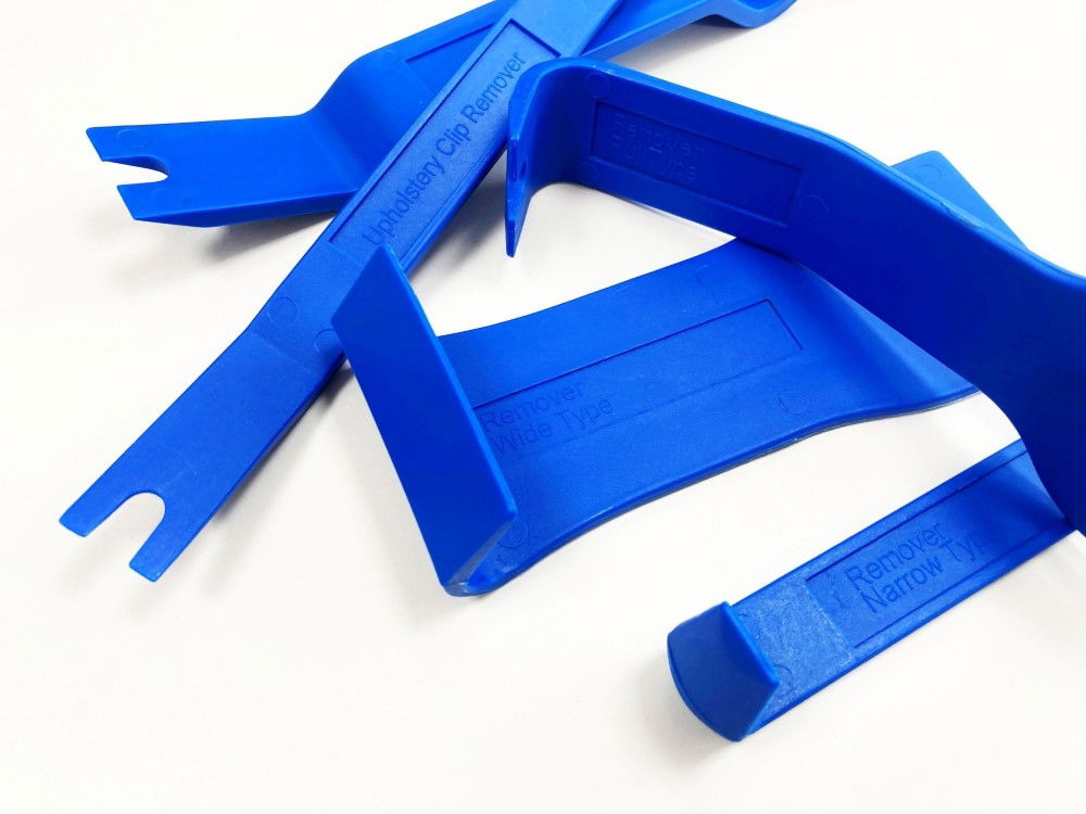 CAR TRIM REMOVERS SET 5pc PLASTIC FOR PANEL AND WINDSCREEN REMOVAL - TOOLZONE KDPAU044 thumbnail 2