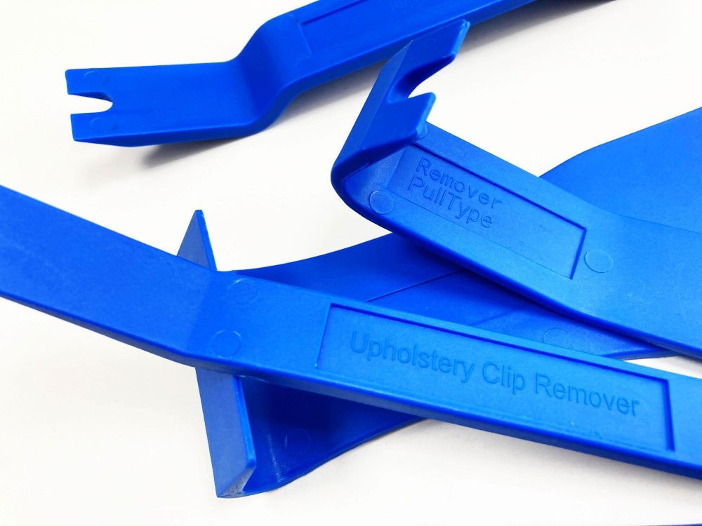 CAR TRIM REMOVERS SET 5pc PLASTIC FOR PANEL AND WINDSCREEN REMOVAL - TOOLZONE KDPAU044 thumbnail 3