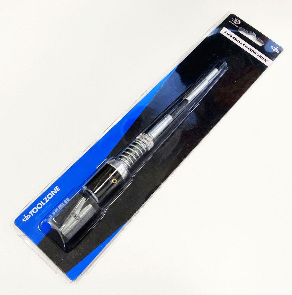 BRAKE CYLINDER HONE 3 LEG FOR 1 TO 2 1/2 CYLINDERS 220grit - TOOLZONE KDPAU047 thumbnail 2