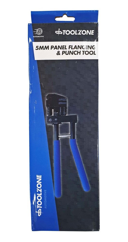 PANEL FLANGING AND PUNCH TOOL 5mm FOR SHEET METAL UP TO 1mm - TOOLZONE KDPAU051 image 1