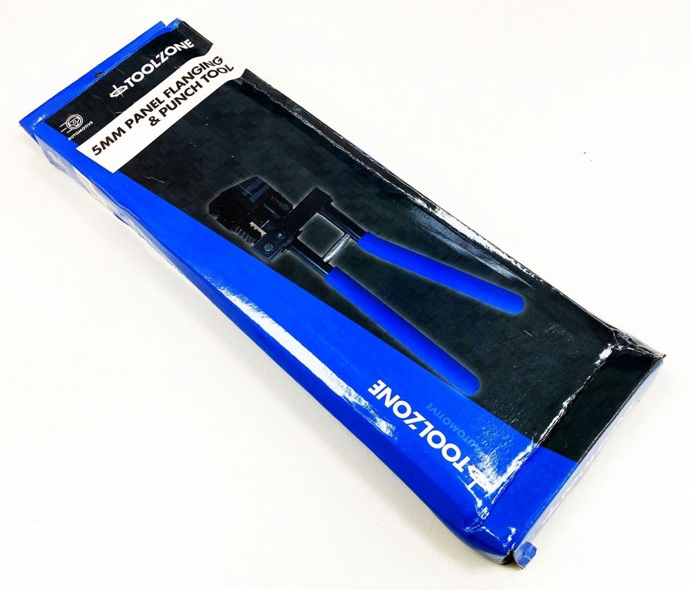 PANEL FLANGING AND PUNCH TOOL 5mm FOR SHEET METAL UP TO 1mm - TOOLZONE KDPAU051 thumbnail 2
