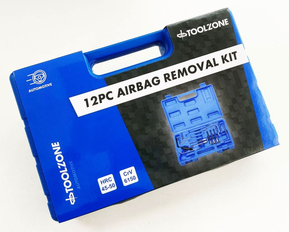 AIRBAG REMOVAL KIT 12pc TORX DRIVE WITH CASE - TOOLZONE KDPAU055 thumbnail 2