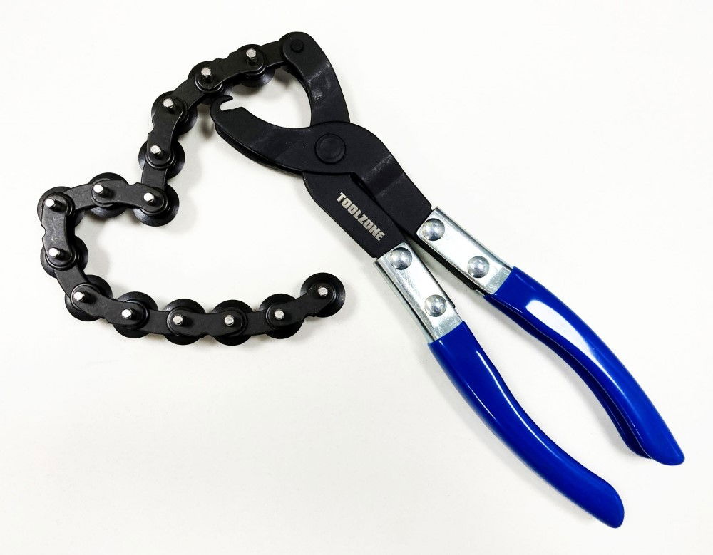 CHAIN EXHAUST PIPE CUTTER 3/4 TO 1 3/4 ADJUSTABLE TORQUE - TOOLZONE KDPAU079 thumbnail 4