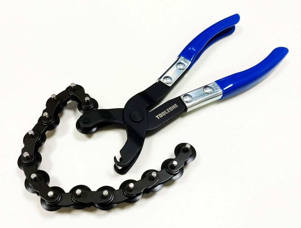 CHAIN EXHAUST PIPE CUTTER 3/4 TO 1 3/4 ADJUSTABLE TORQUE - TOOLZONE KDPAU079 thumbnail 5