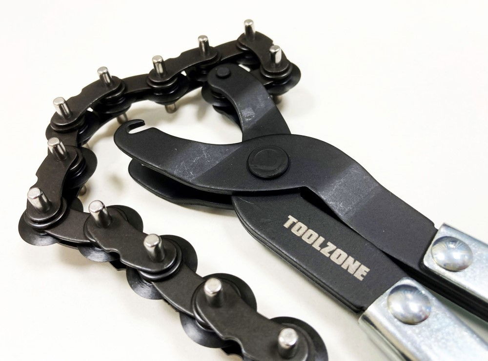 CHAIN EXHAUST PIPE CUTTER 3/4 TO 1 3/4 ADJUSTABLE TORQUE - TOOLZONE KDPAU079 thumbnail 6