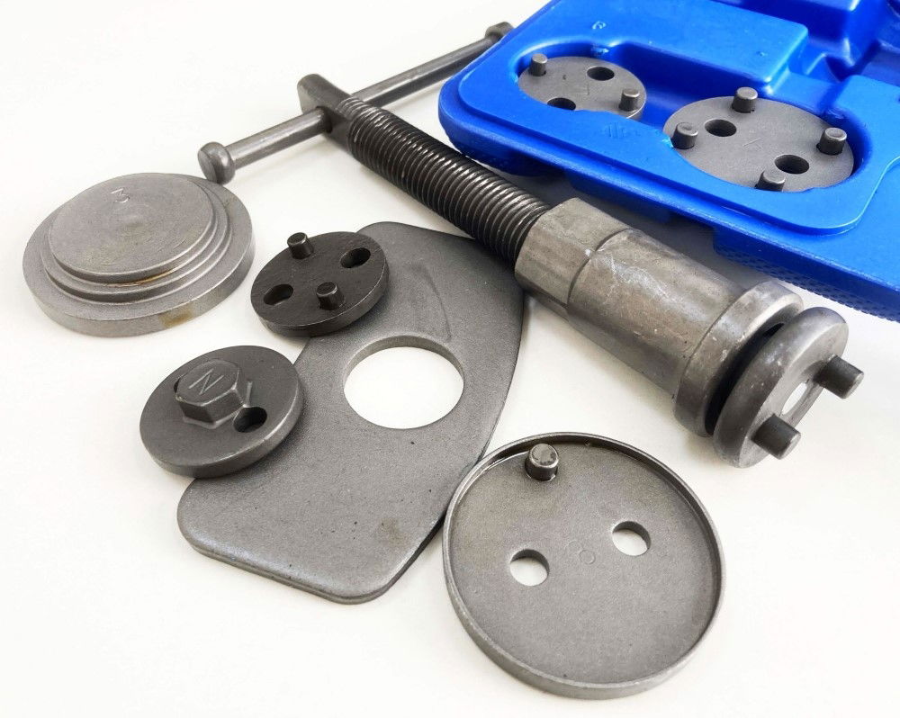 BRAKE CALIPER WIND BACK TOOL SET 18pc WITH ADAPTORS - TOOLZONE KDPAU081 thumbnail 3