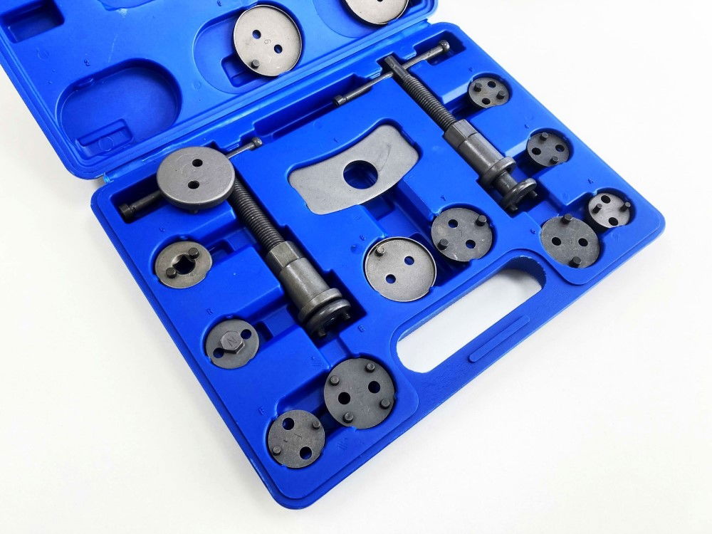 BRAKE CALIPER WIND BACK TOOL SET 18pc WITH ADAPTORS - TOOLZONE KDPAU081 thumbnail 5