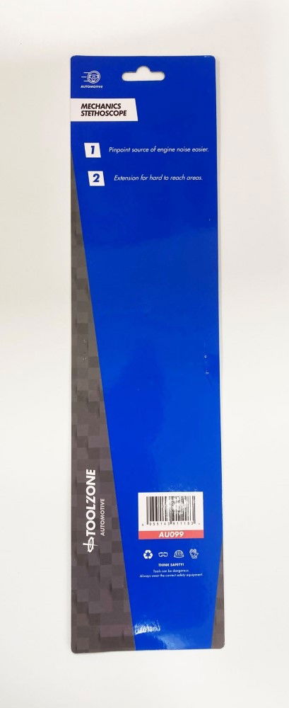 MECHANICS STETHOSCOPE METAL PROBE EXTENDS TO 30cm - TOOLZONE KDPAU099 thumbnail 2