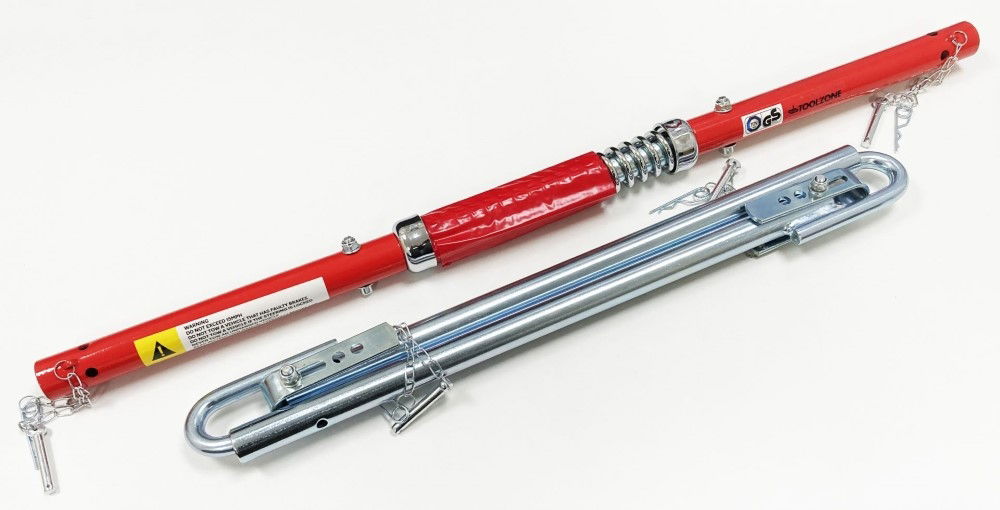 VEHICLE TOW BAR 2 TON WITH SPRING - TOOLZONE KDPAU118 thumbnail 4