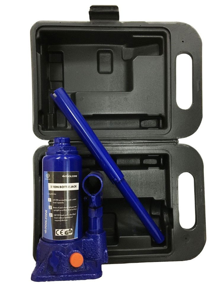 BOTTLE JACK 2 TON min height 160mm max height 308mm - TOOLZONE KDPAU148 thumbnail 2