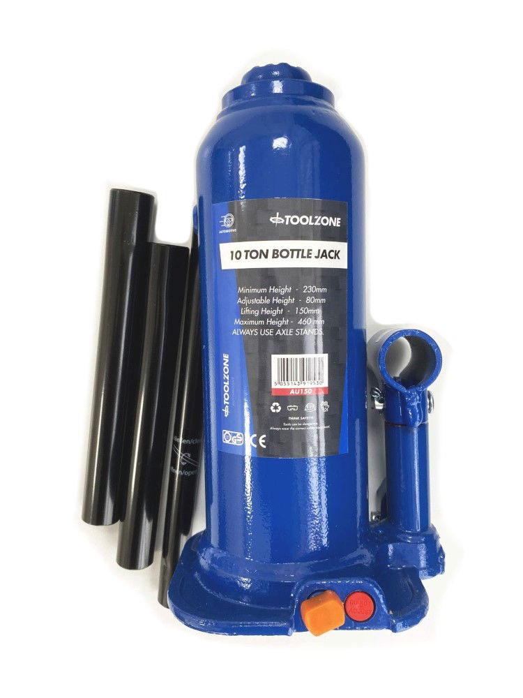 BOTTLE JACK 10 TON min height 230mm max height 460mm - TOOLZONE KDPAU150 thumbnail 5
