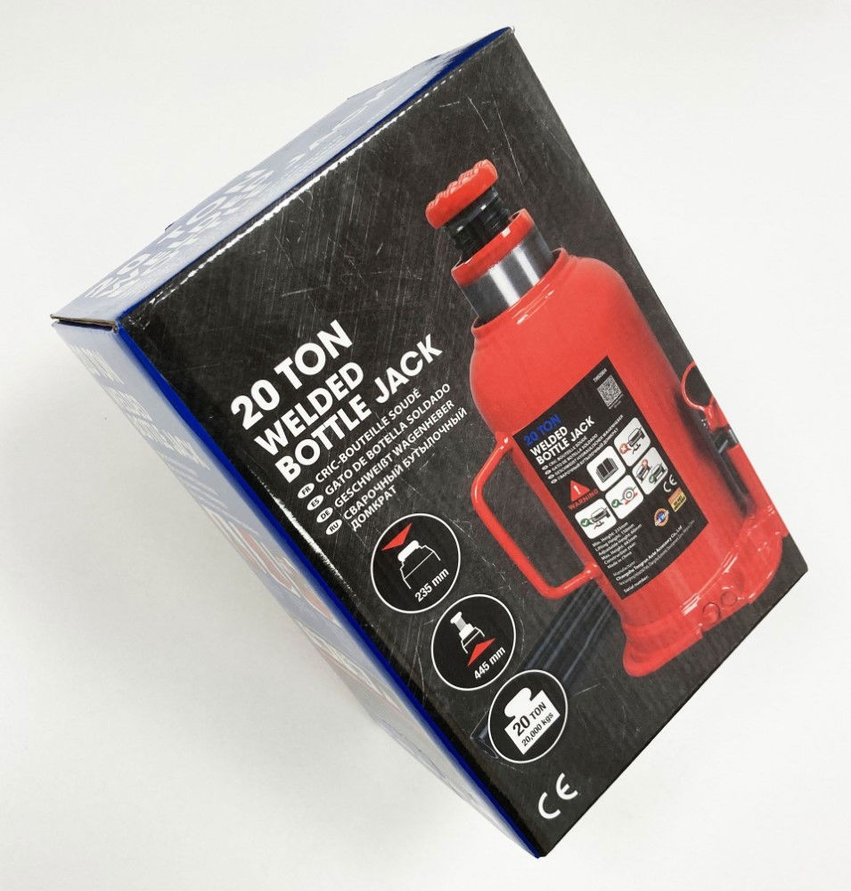 BOTTLE JACK 20 TON min height 242mm max height 452mm - TOOLZONE KDPAU151 thumbnail 2