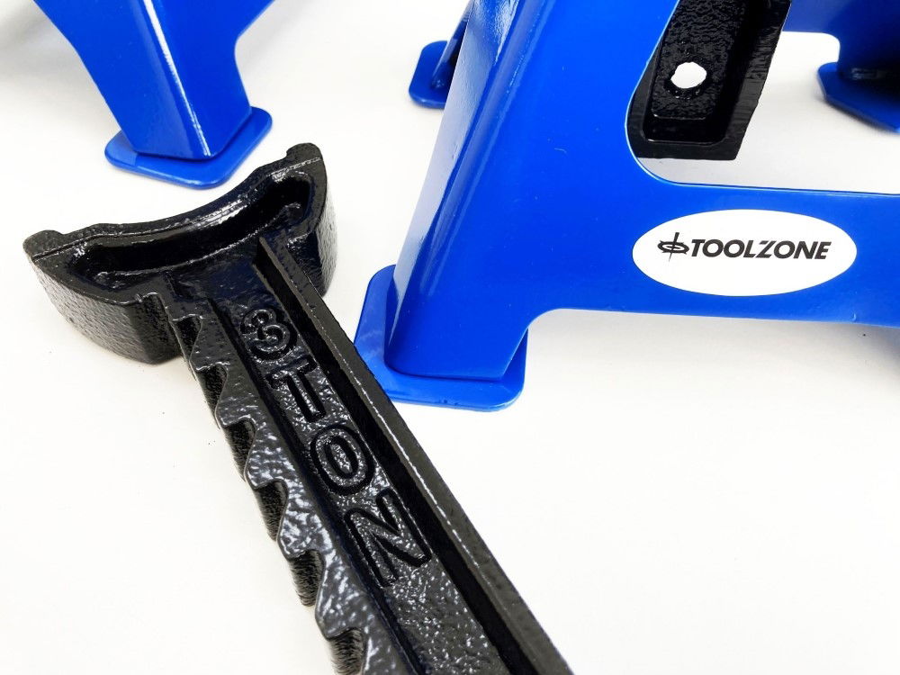 AXLE STANDS 3 TON 1 PAIR - TOOLZONE KDPAU159 thumbnail 6