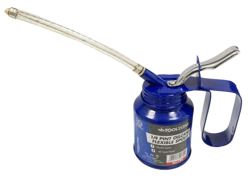 OIL CAN 1/4 pint with flexible spout - TOOLZONE KDPAU194 thumbnail 5