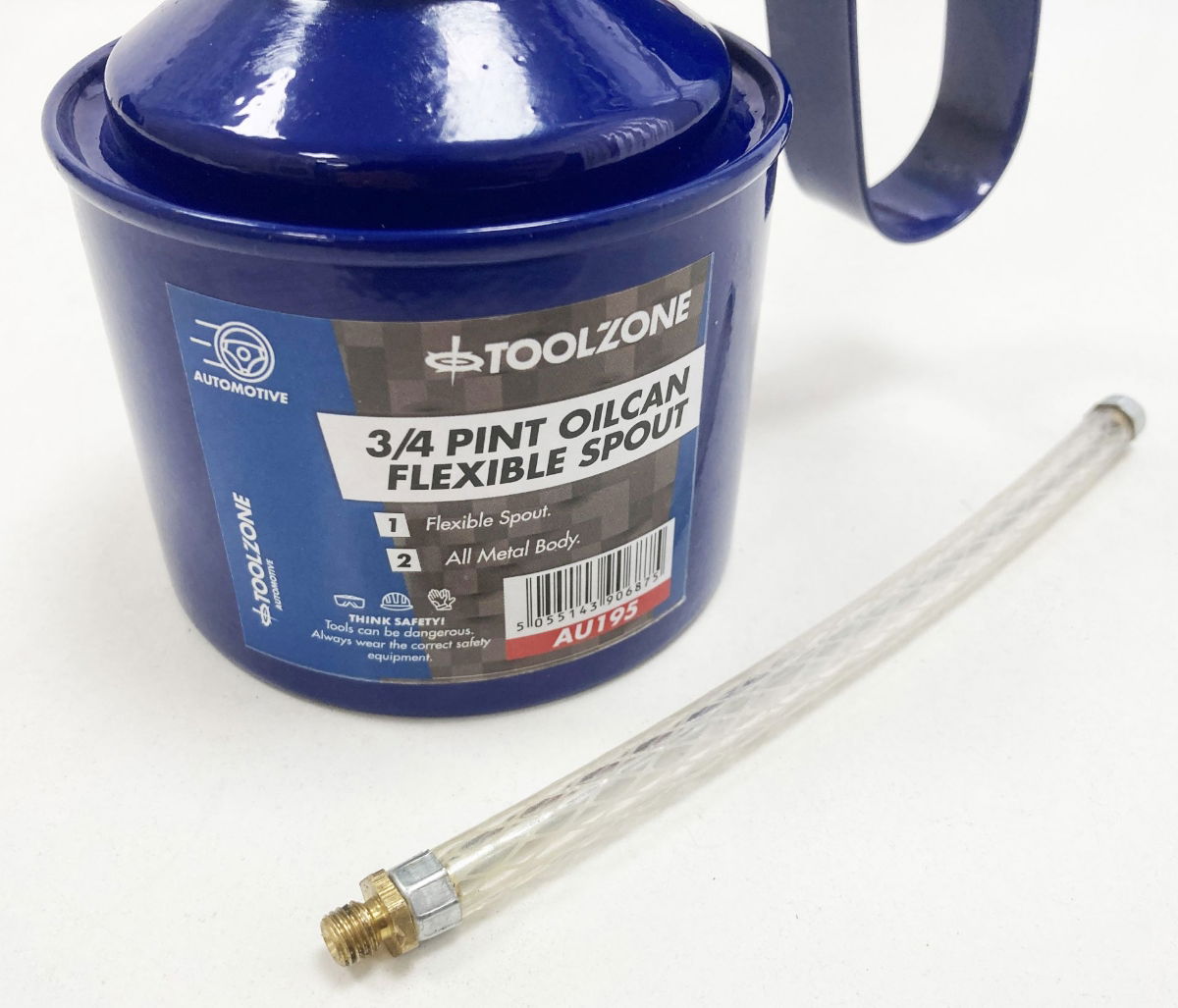 OIL CAN 3/4 pint with flexible spout - TOOLZONE KDPAU195 thumbnail 4