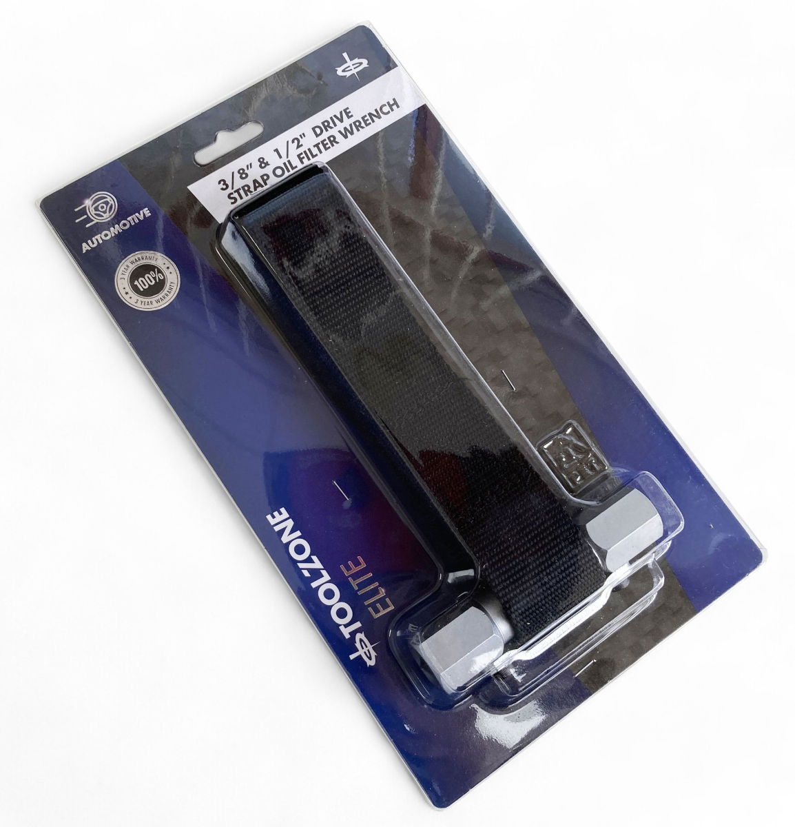 STRAP FILTER WRENCH HEAVY DUTY 3/8 & 1/2 drive 40mm strap - TOOLZONE KDPAU202 thumbnail 4