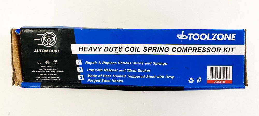COIL SPRING COMPRESSOR 2pc - TOOLZONE KDPAU218 thumbnail 2