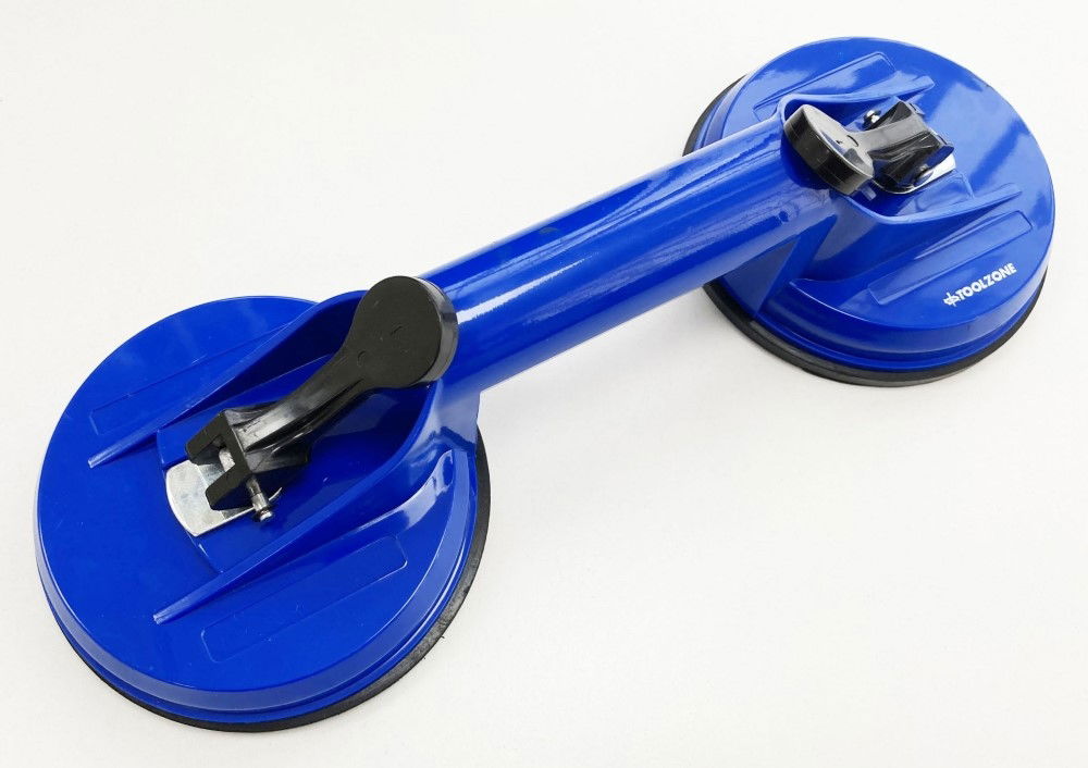 HEAVY DUTY DOUBLE SUCTION CUP 115mm - TOOLZONE KDPAU223 thumbnail 3
