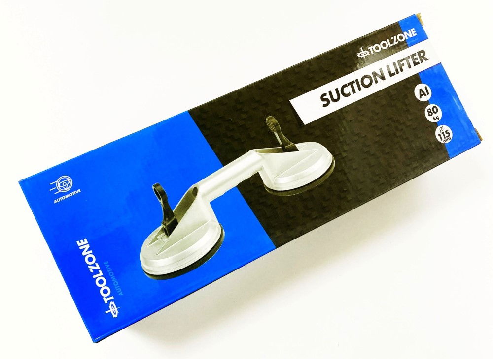 DOUBLE ALUMINIUM SUCTION CUP 115mm - TOOLZONE KDPAU249 thumbnail 2