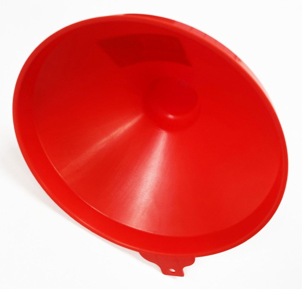 PLASTIC FUNNEL ORANGE 200mm - TOOLZONE KDPAU250 thumbnail 2