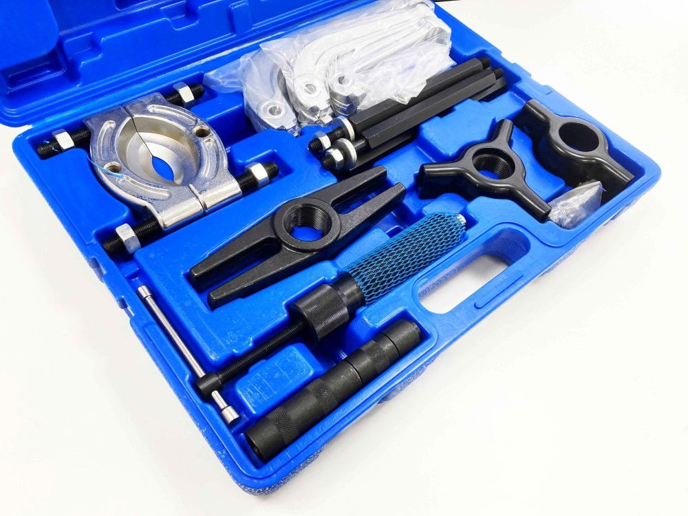 HYDRAULIC GEAR PULLER SET 10ton 9 LEGS 100mm 150mm 200mm - TOOLZONE KDPAU274 thumbnail 6