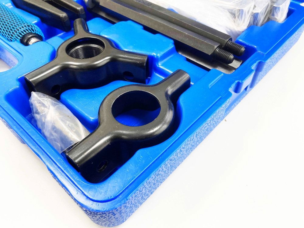 HYDRAULIC GEAR PULLER SET 10ton 9 LEGS 100mm 150mm 200mm - TOOLZONE KDPAU274 thumbnail 7