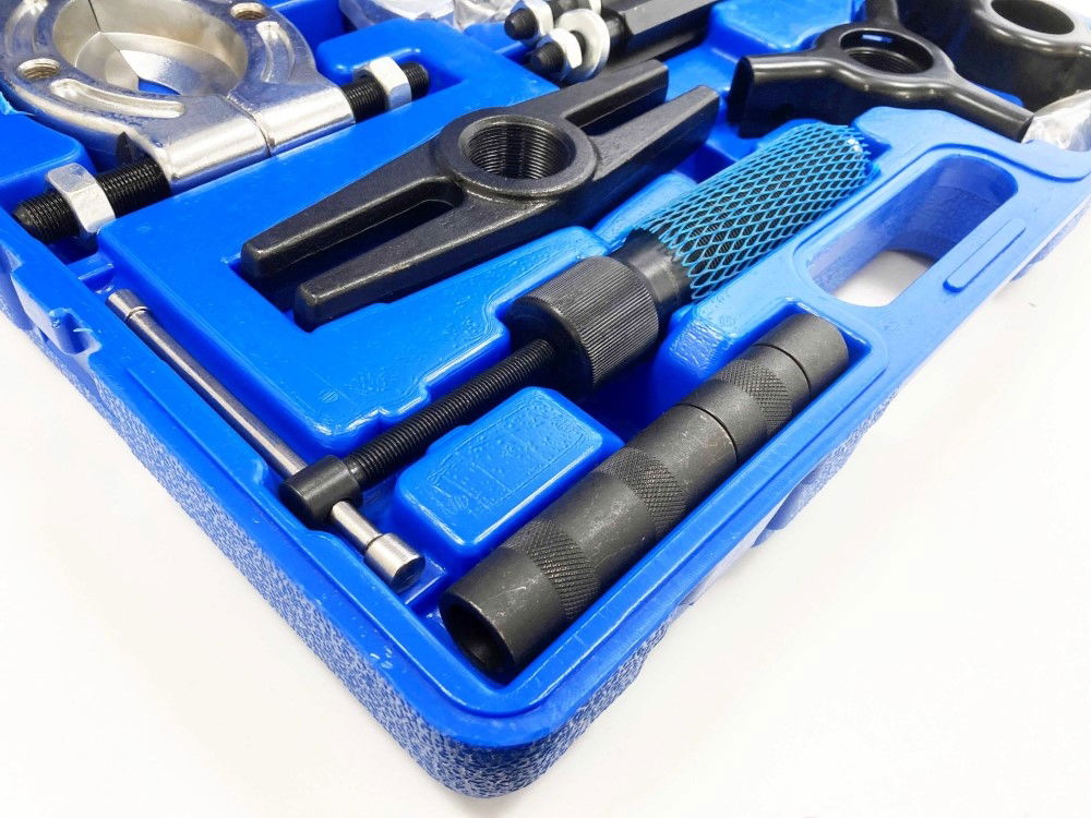 HYDRAULIC GEAR PULLER SET 10ton 9 LEGS 100mm 150mm 200mm - TOOLZONE KDPAU274 thumbnail 8
