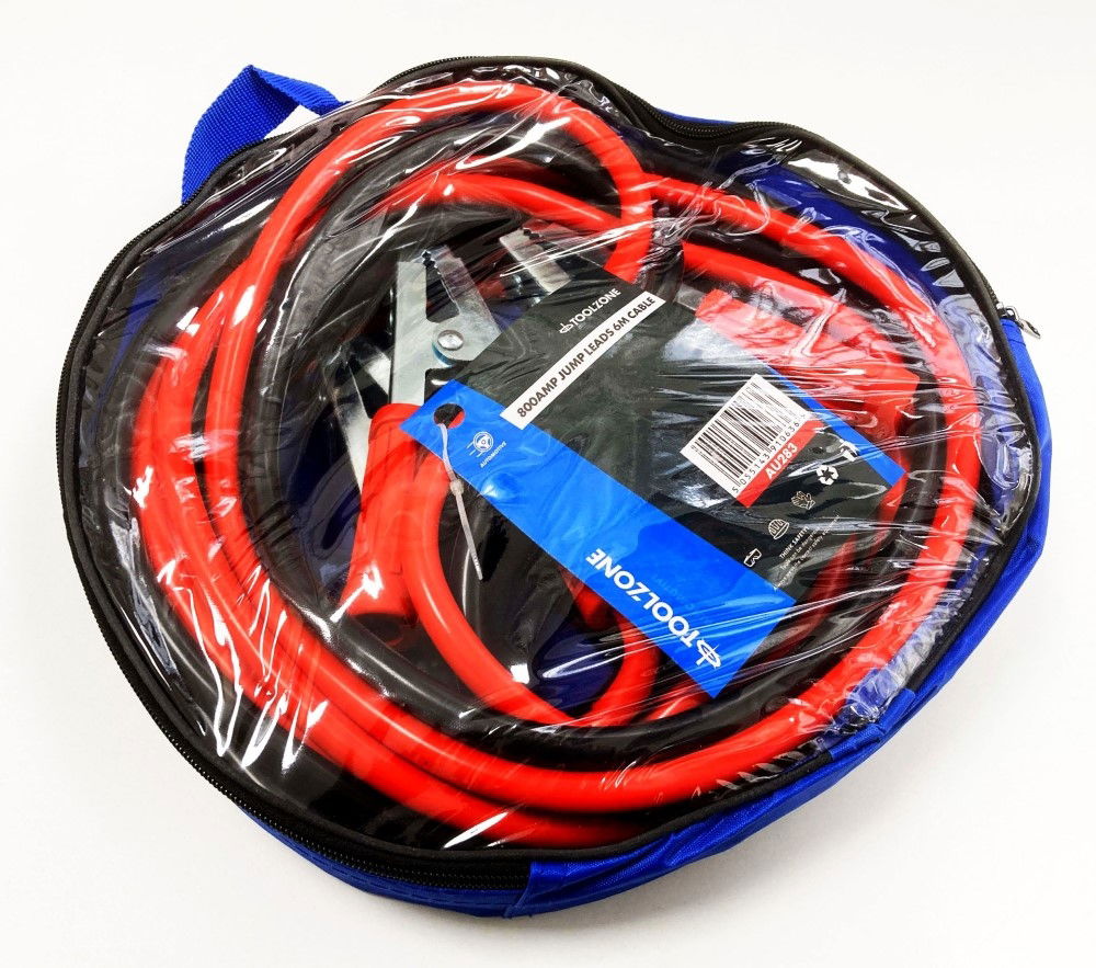 JUMP LEADS 800amp 6m - TOOLZONE KDPAU283 thumbnail 2
