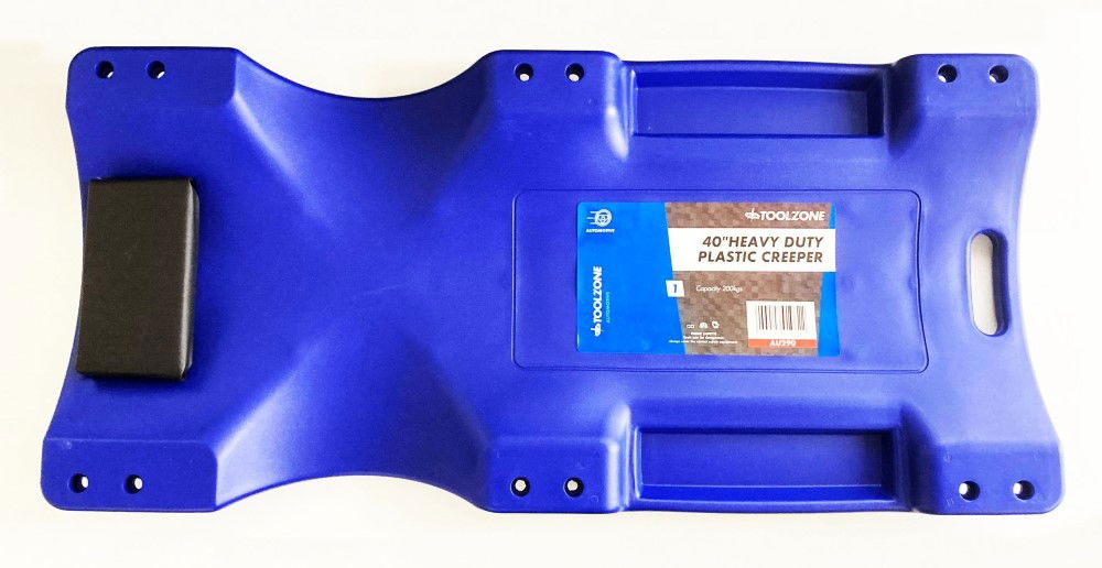 PLASTIC CREEPER 40 WITH PADDED HEADREST - TOOLZONE KDPAU290 image 1