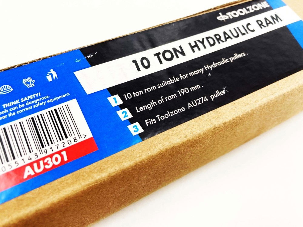 HYDRAULIC RAM 10ton FOR GEAR PULLER 190mm - TOOLZONE KDPAU301 thumbnail 3