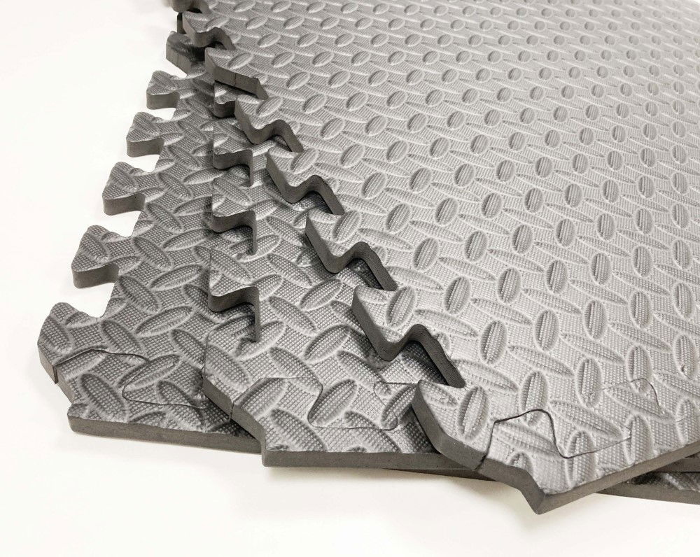 ANTI FATIGUE FOAM FLOORING 6pc 600 x 600mm COVERS 2.23m² - TOOLZONE KDPAU305 thumbnail 5