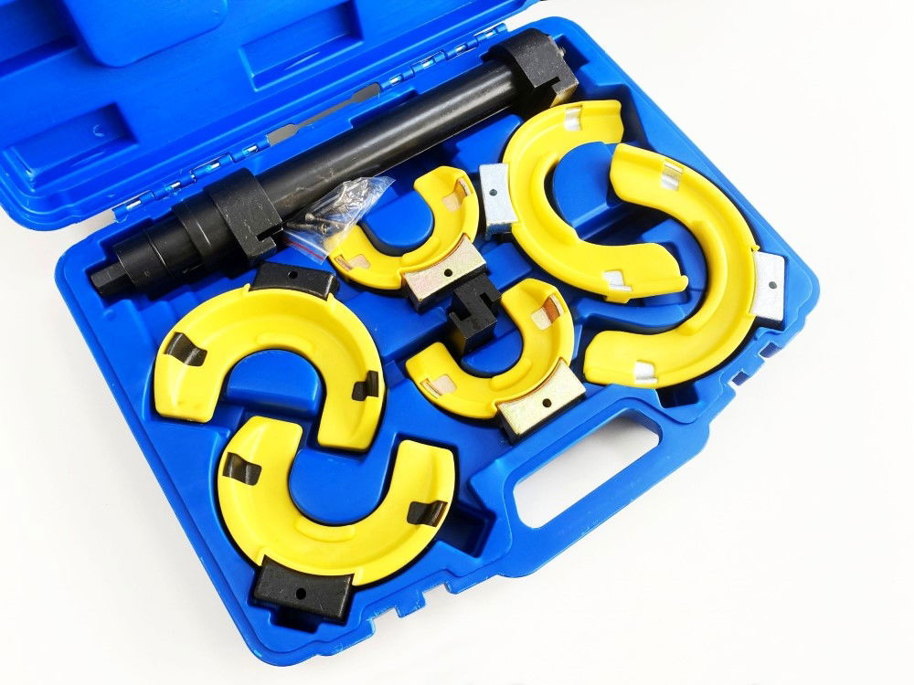 COIL SPRING COMPRESSOR KIT UNIVERSAL FOR 80-190mm SPRINGS - TOOLZONE KDPAU319 thumbnail 5