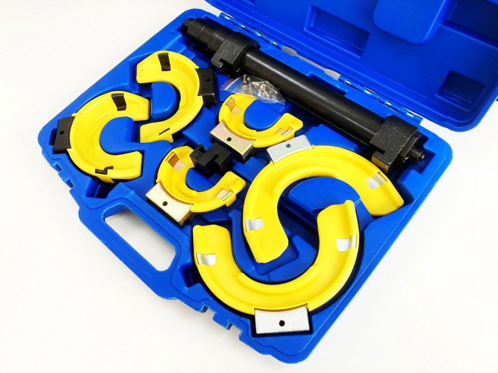 COIL SPRING COMPRESSOR KIT UNIVERSAL FOR 80-190mm SPRINGS - TOOLZONE KDPAU319 thumbnail 6