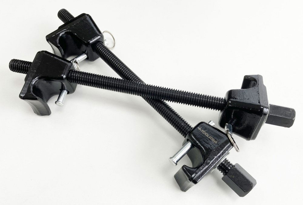SPRING COMPRESSOR 2pc WITH LOCKING PINS - TOOLZONE KDPAU324 thumbnail 5