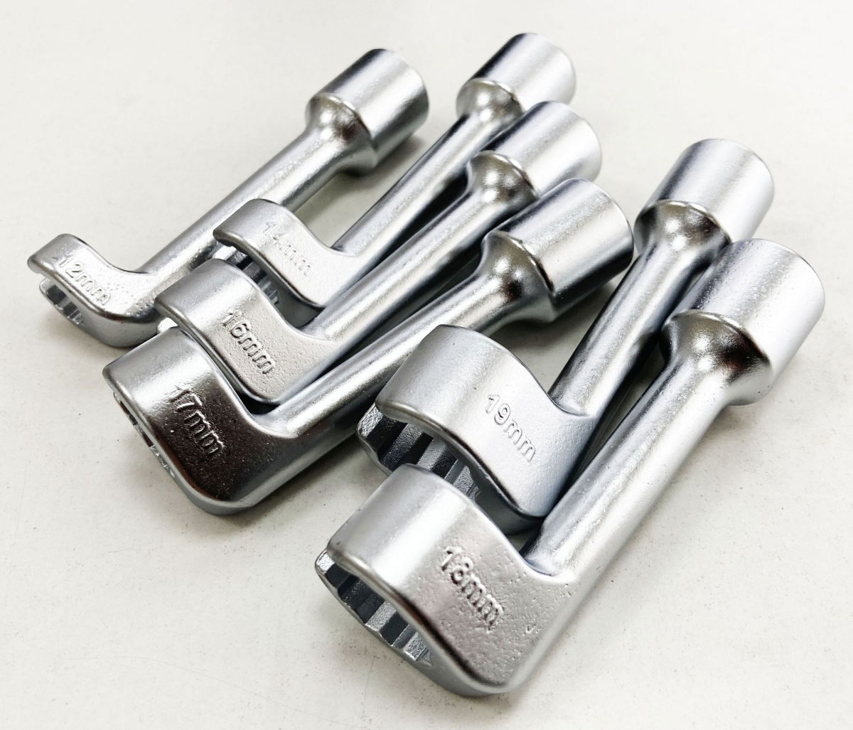DIESEL INJECTOR LINE SOCKET SET 6pc 1/2 DRIVE 12-19mm - TOOLZONE KDPAU338 thumbnail 7