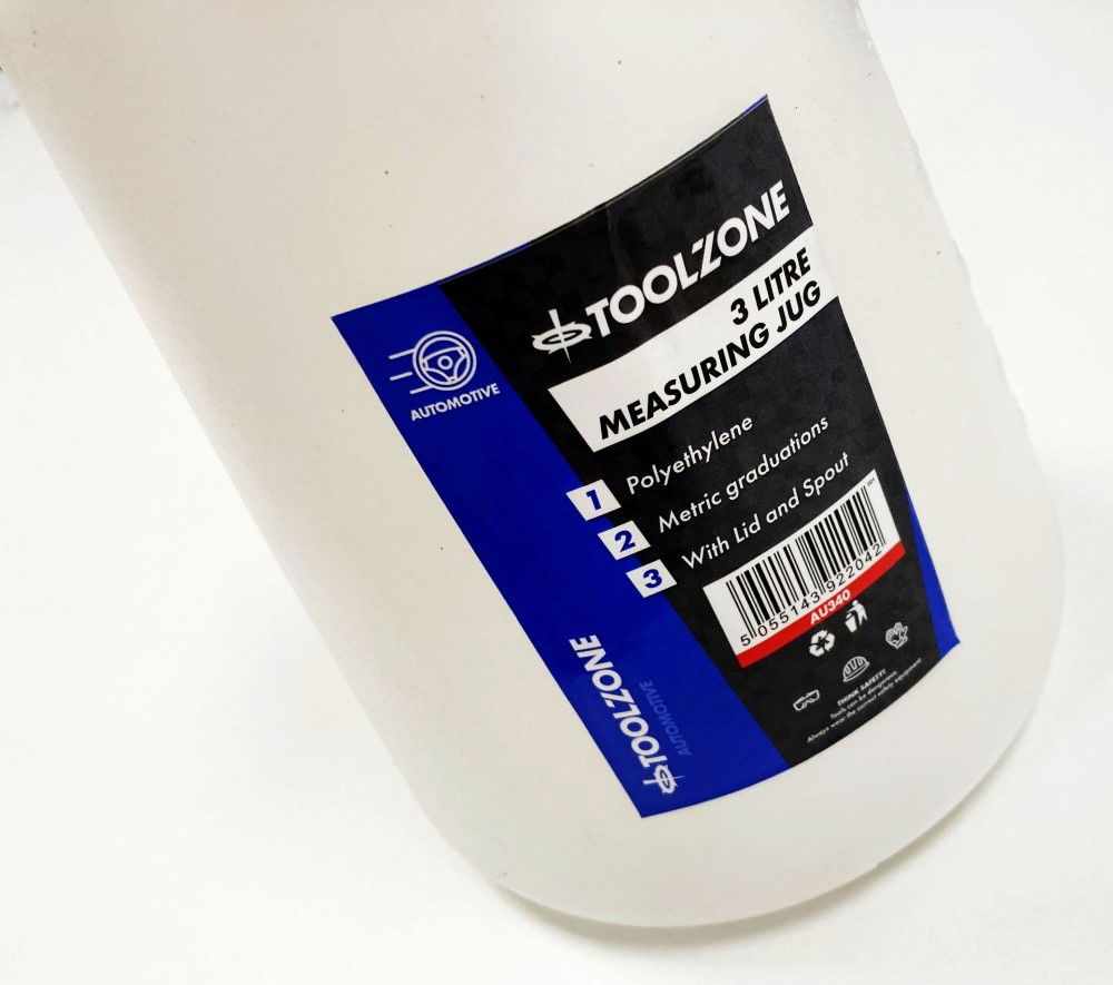 PLASTIC JUG WITH SPOUT 3 litre - TOOLZONE KDPAU340 thumbnail 4