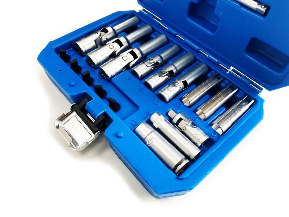 GLOW PLUG SOCKET SET 18pc - TOOLZONE KDPAU351 thumbnail 3