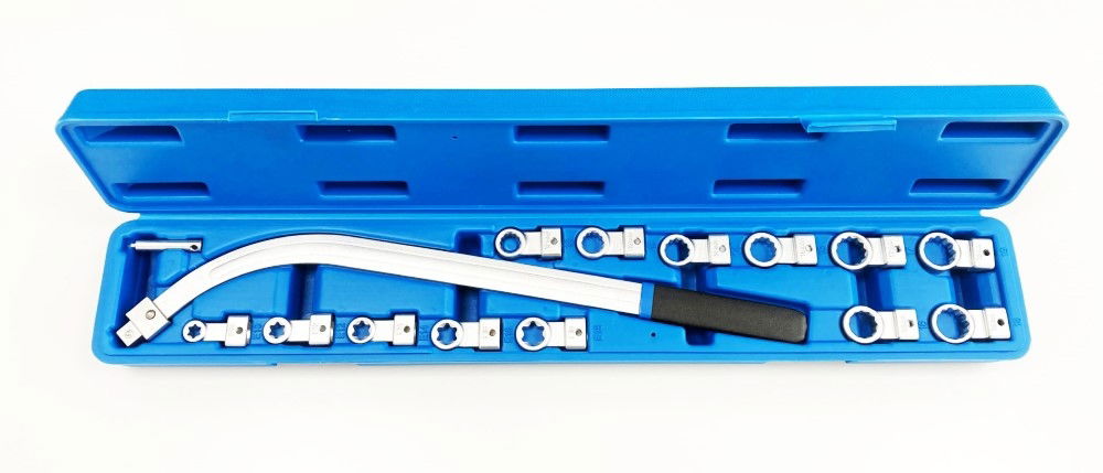 PULLEY TENSIONER SET 15pc E10 E12 E14 E16 E18 12pt 12-19mm - TOOLZONE KDPAU352 thumbnail 2