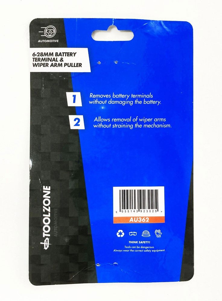 BATTERY TERMINAL AND WIPER ARM PULLER 6-28mm - TOOLZONE KDPAU362 thumbnail 3