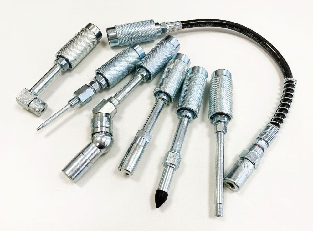 GREASE GUN ADAPTOR SET 7pc - TOOLZONE KDPAU364 thumbnail 5