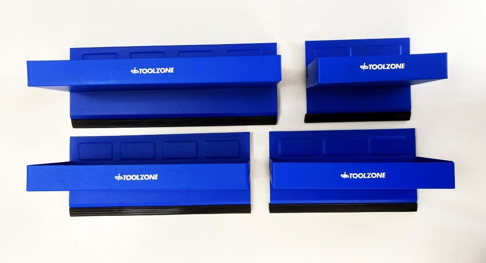 MAGNETIC TOOL TRAY SET 4pc 310x115mm 270x115mm 210x115mm 155x115mm - TOOLZONE KDPAU365 thumbnail 2