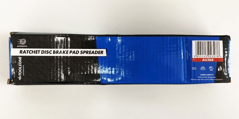 RATCHET DISC BRAKE PAD SPREADER 40-68mm JAW 116-60mm - TOOLZONE KDPAU368 thumbnail 4