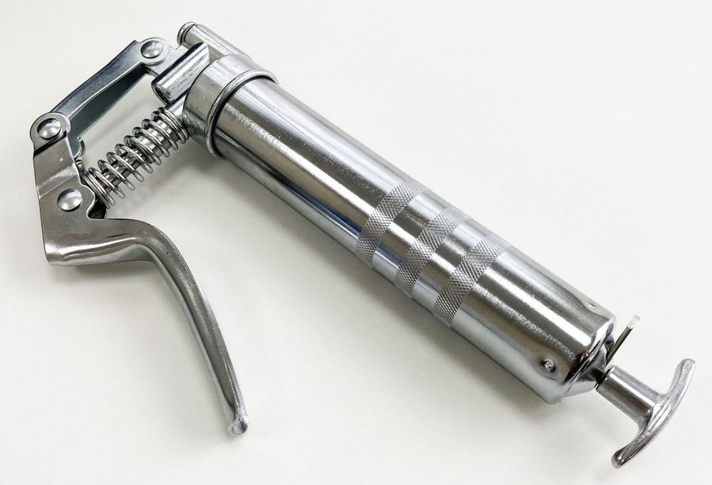 MINI GREASE GUN KIT 5pc PISTOL TYPE WITH FIXED AND FLEXIBLE NOZZLE - TOOLZONE KDPAU370 thumbnail 5